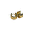 Simple gold hoop earrings – Tarnish Proof Jewellery