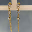 Single chain bling earring – Tarnish Proof Jewellery