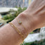 Single star gold bracelet – Tarnish Proof Jewellery
