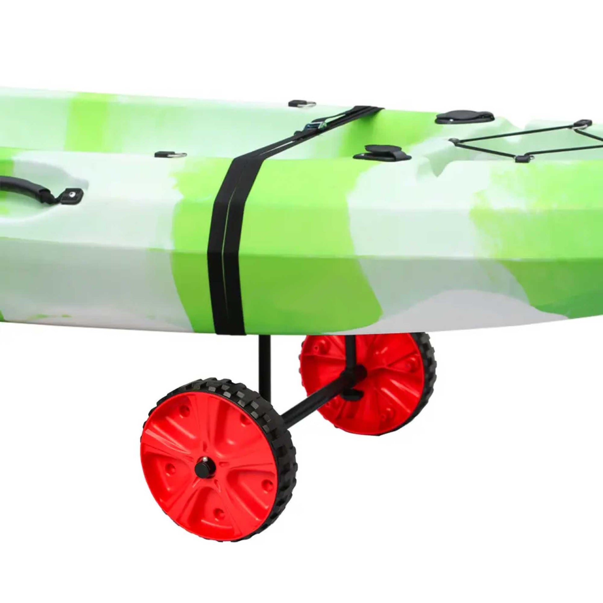 Sit On Top Kayak Trolley - Beach Canoe Boat Transporter Cart