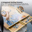 Social Hike 1000pcs Puzzle Board 4 Drawer with Cover - Wooden Rotating Tabletop
