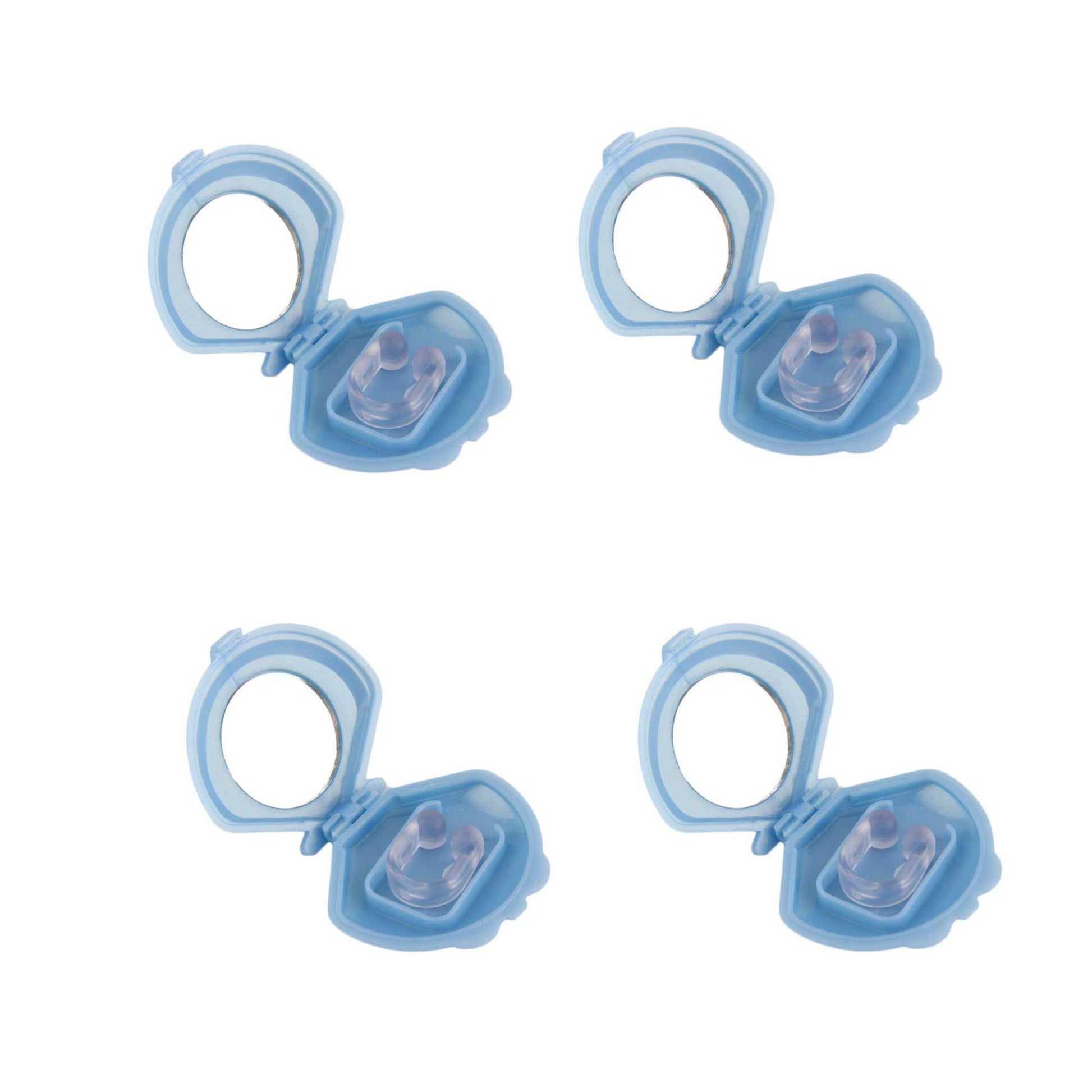 Social Hike 4x Anti Snoring Aid Nose Clip - Sleeping + Breathing Device