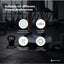 Social Hike 55cm Vibration Plate Machine Full Body Exercise Platform 200W Blue