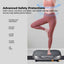 Social Hike 55cm Vibration Plate Machine Full Body Exercise Platform 200W Grey