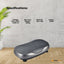 Social Hike 55cm Vibration Plate Machine Full Body Exercise Platform 200W Grey