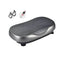 Social Hike 55cm Vibration Plate Machine Full Body Exercise Platform 200W Grey