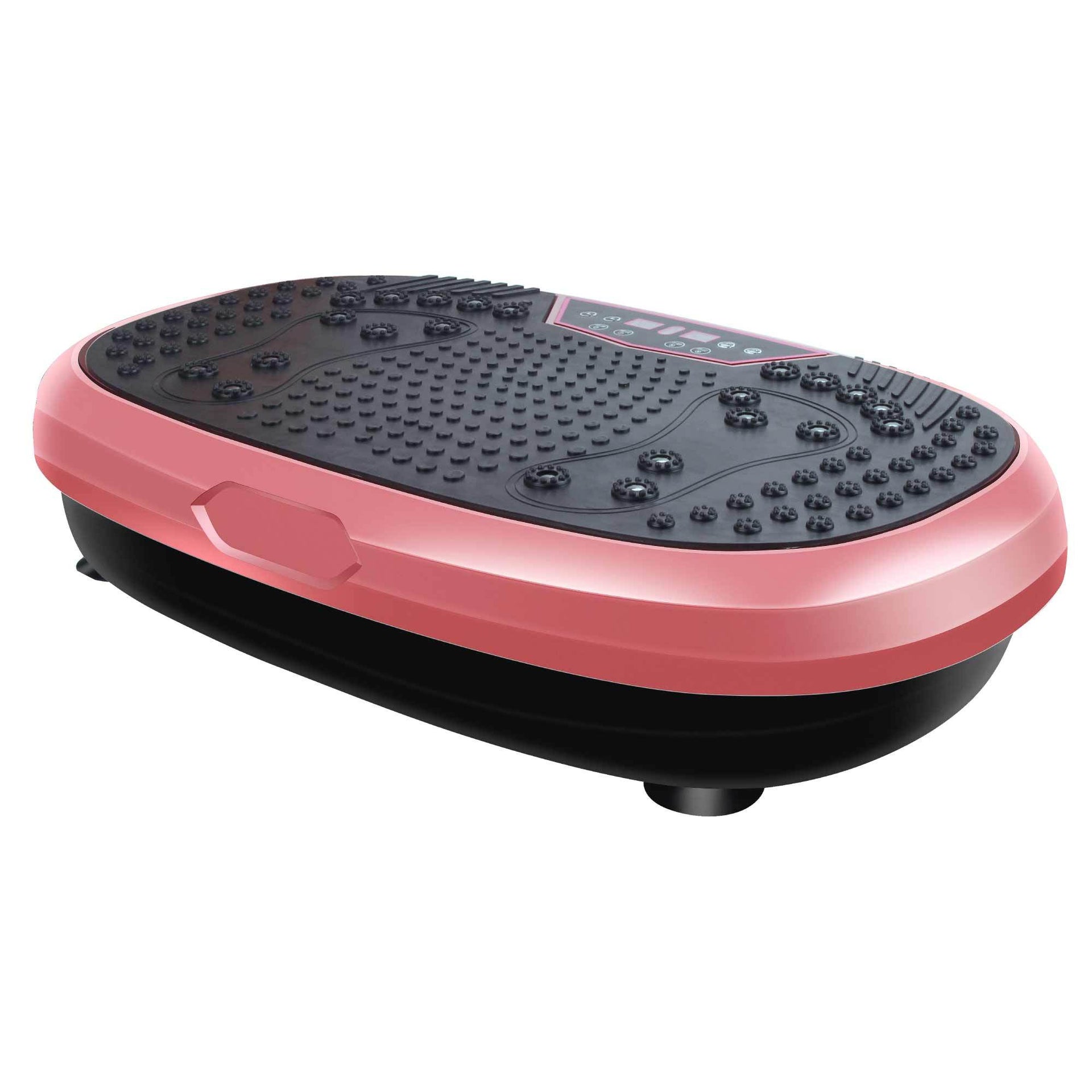 Social Hike Pink Mini Vibration Plate - Vibrating Exercise Machine Platform