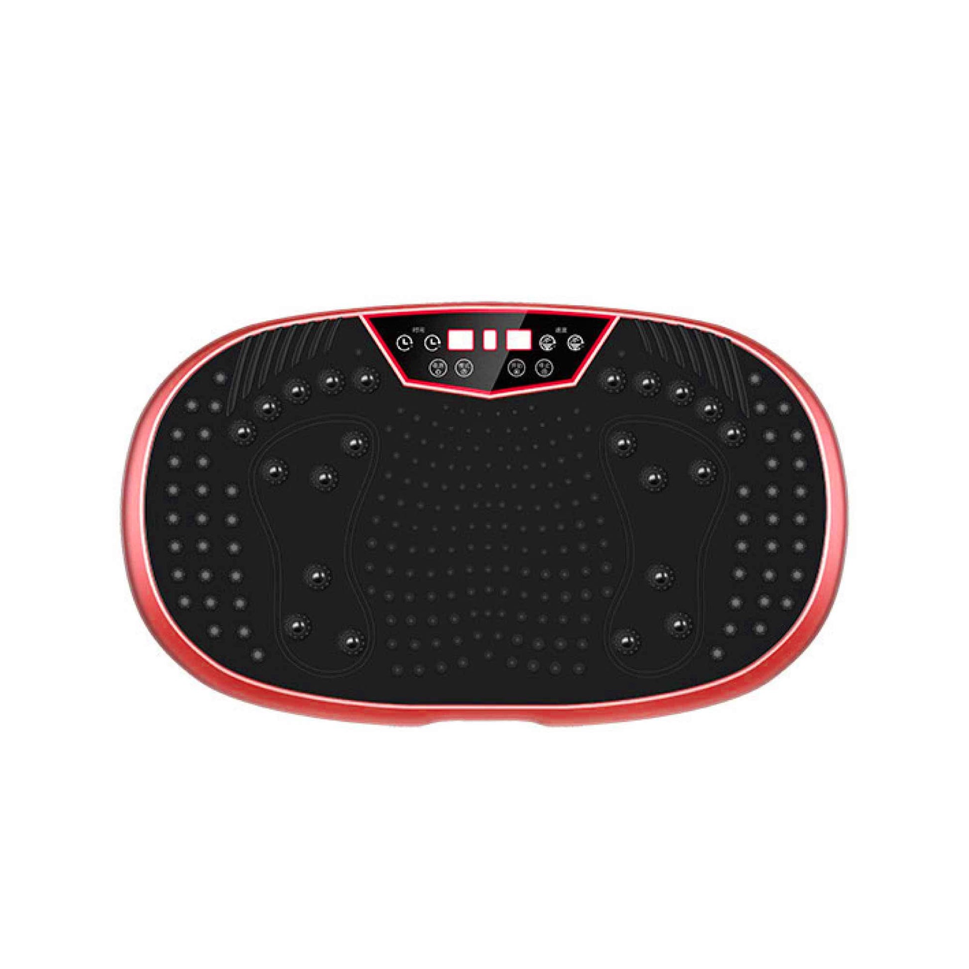 Social Hike Red Mini Vibration Plate - Vibrating Exercise Machine Platform