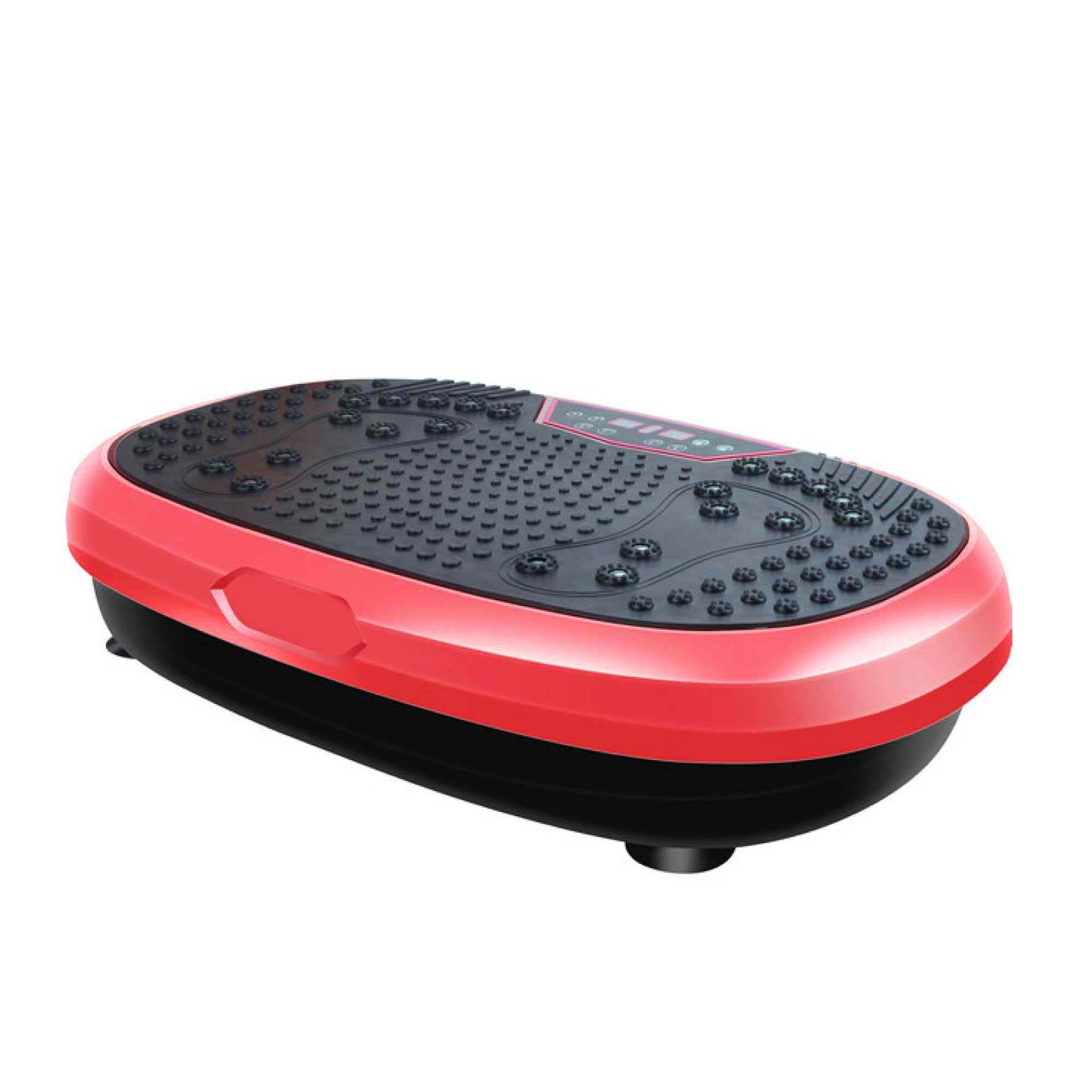 Social Hike Red Mini Vibration Plate - Vibrating Exercise Machine Platform Social Hike Red Mini Vibration Plate - Vibrating Exercise Machine Platform