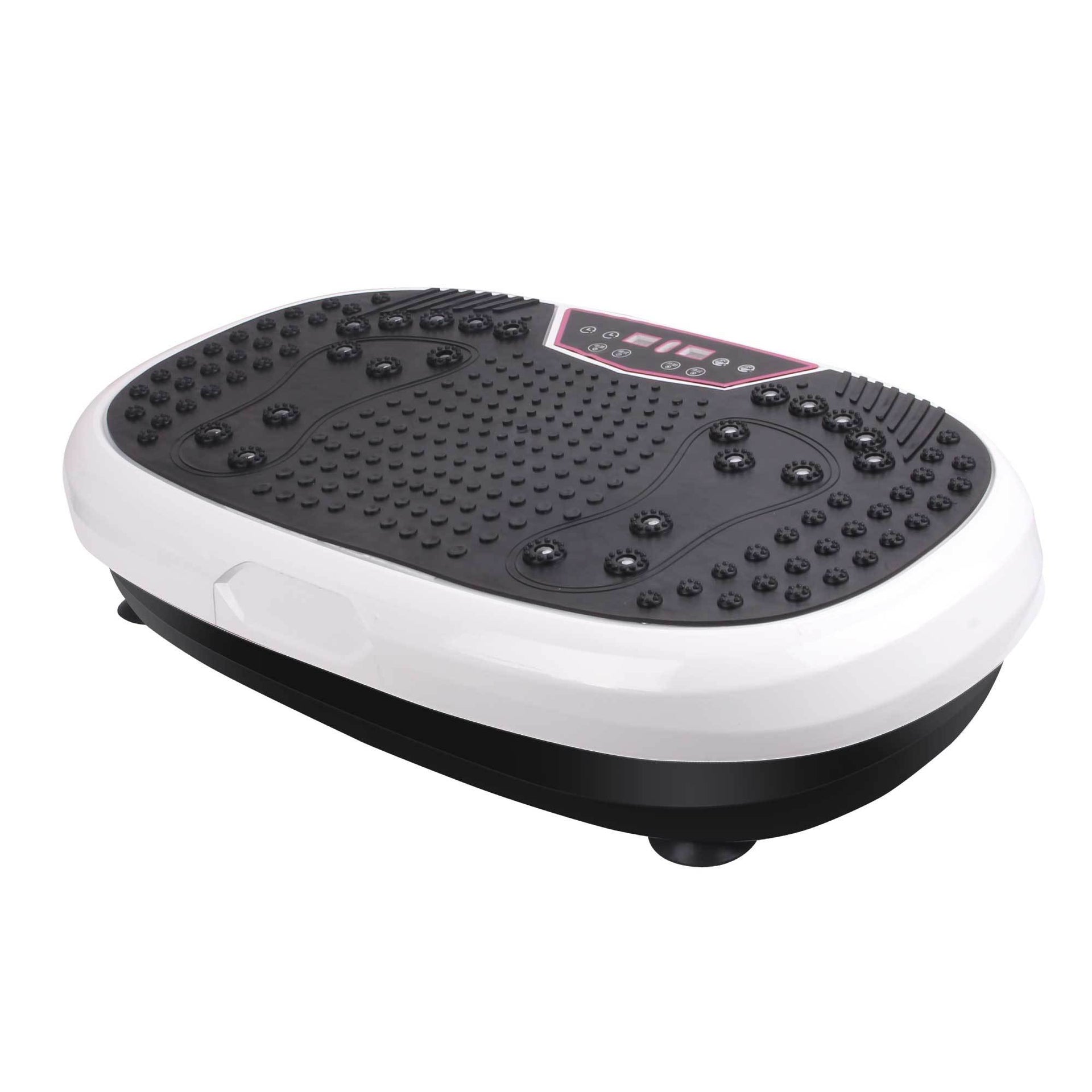 Social Hike White Mini Vibration Plate - Vibrating Exercise Machine Platform Social Hike White Mini Vibration Plate - Vibrating Exercise Machine Platform
