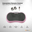 Social Hike 68cm Vibration Plate Machine Full Body Workout Platform Pink