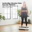 Social Hike 68cm Vibration Plate Machine Full Body Workout Platform White