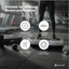 Social Hike 68cm Vibration Plate Machine Full Body Workout Platform White