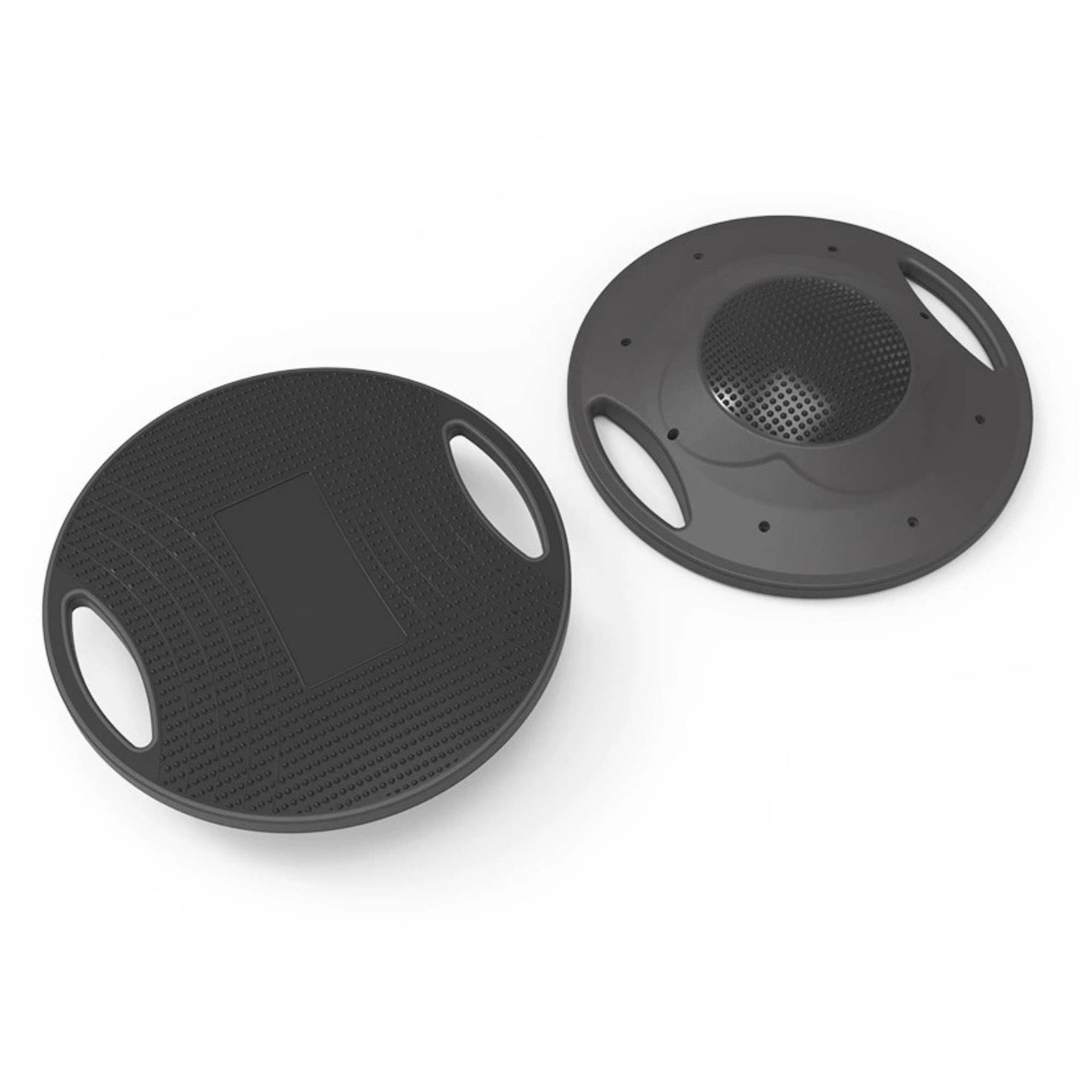 Social Hike Balance Board Wobble 41cm - Non-Slip Round Exercise Trainer Black Social Hike Balance Board Wobble 41cm - Non-Slip Round Exercise Trainer Black