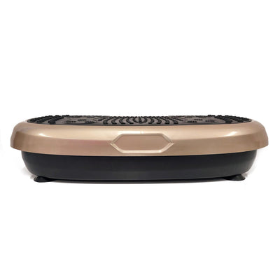 Social Hike Gold Mini Vibration Plate - Vibrating Exercise Machine Platform