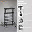 Social Hike Gym Equipment Storage Rack on Wheels - Dumbbells Weights Stand