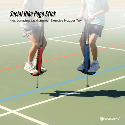 Social Hike Pogo Stick for Kids and Teenagers Jumping Hopper Outdoor Toy