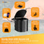 Social Hike Portable Folding Camping Toilet - Outdoor Lightweight Compact Potty