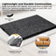 Social Hike Puzzle Board 1000 pcs - Felt Tilt Portable Cover Drawers Grey