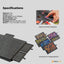 Social Hike Puzzle Board 1000 pcs - Felt Tilt Portable Cover Drawers Grey