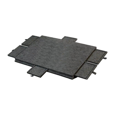 Social Hike Puzzle Board 1000 pcs - Felt Tilting Portable Cover + Drawers Grey