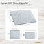 Social Hike Puzzle Board 1000 pcs - Felt Tilting Portable Cover + Drawers Silver