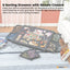 Social Hike Puzzle Board 1500 pcs - Felt Tilt Portable Cover Drawers Grey