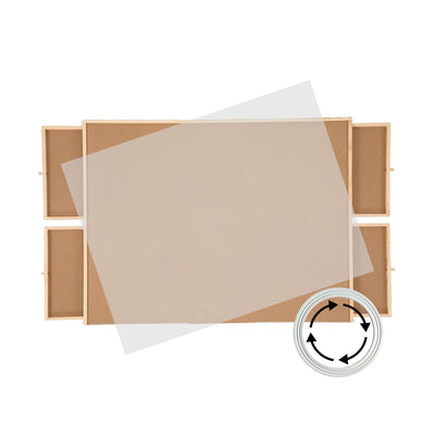 Social Hike Puzzle Board 1500 pcs - Rotating Tabletop with 4 Drawers and Cover