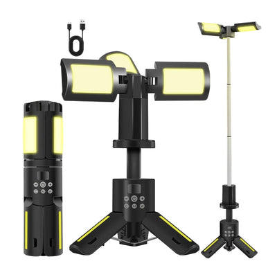 Social Hike Rechargeable Telescopic Camping Light - Outdoor LED 20W Lantern