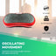 Social Hike Red Vibration Machine Platform - Exercise Plate Whole Body Workout