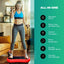 Social Hike Red Vibration Machine Platform - Exercise Plate Whole Body Workout