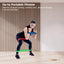 Social Hike Resistance Bands 5-Pack – Anti-Slip Latex Workout Loops 2.3–18.1kg