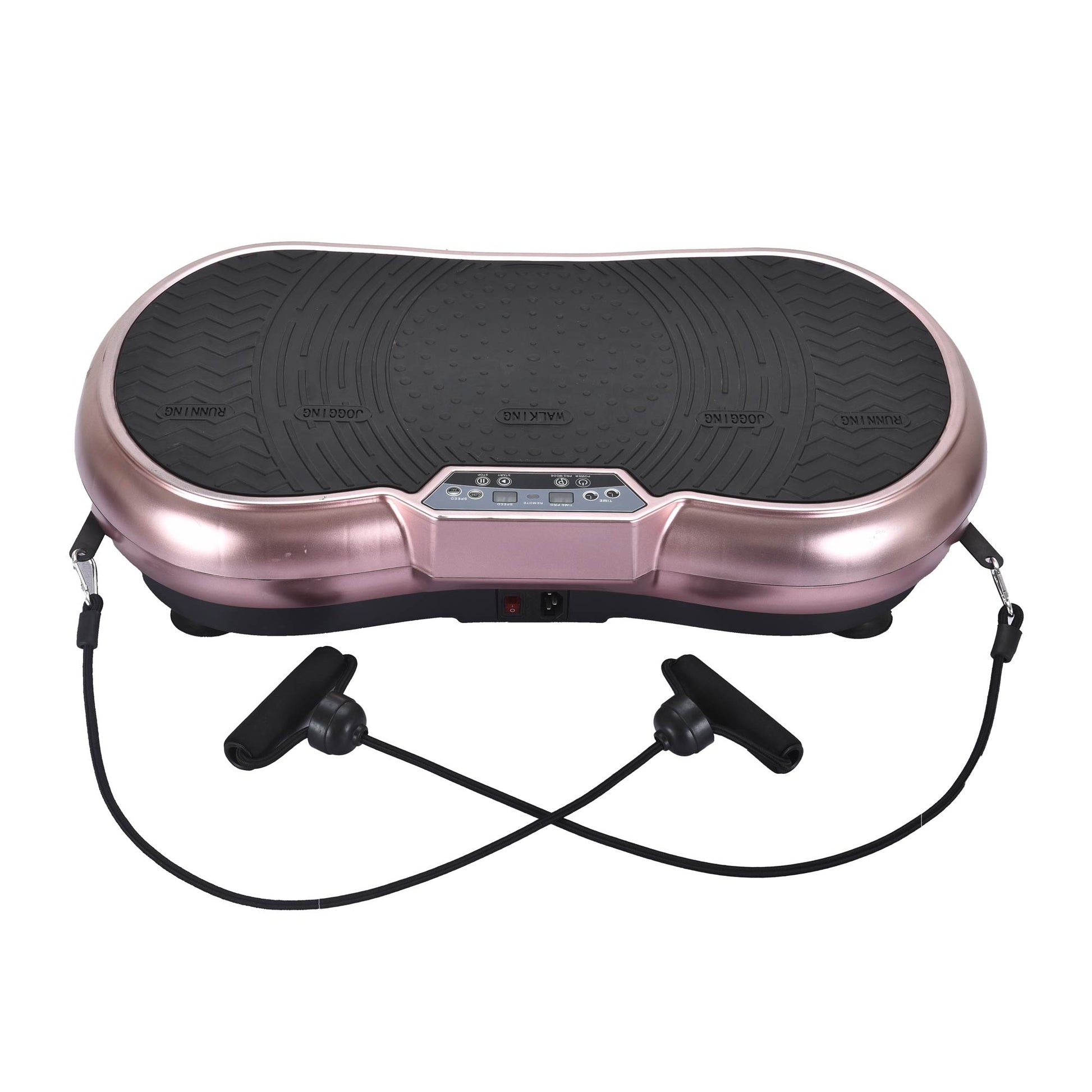 Social Hike Rose Gold Vibration Machine Platform - Exercise Plate Whole Body Workout