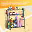 Social Hike Sports Equipment Storage Organiser and Side Rack Garage Trolley