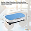 Social Hike Vibration Plate Machine Full Body Vibrating Exercise Platform Blue