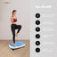 Social Hike Vibration Plate Machine Full Body Vibrating Exercise Platform Blue