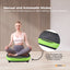 Social Hike Vibration Plate Machine Full Body Vibrating Exercise Platform Green
