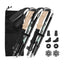 Social Hike Trekking Poles Set of 2 Adjustable Lightweight Hiking Walking Sticks