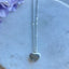 Solid heart silver necklace – Tarnish Proof Jewellery