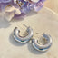 Solid silver hoop – Tarnish Proof Jewellery