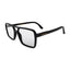 London Mole Spy Blue Blocker Glasses Matte Black