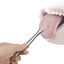 Stainless Steel Tongue Scraper Cleaner Oral Hygiene Reduce Bad Breath Metal Tool