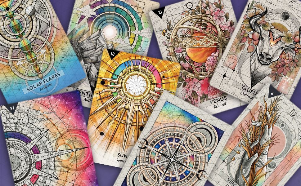 Starcodes Astro Oracle: A 56-Card Deck and Guidebook