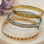 Stars on your arm bangle - gold – Tarnish Proof Jewellery