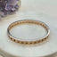 Stars on your arm bangle - rose gold – Tarnish Proof Jewellery