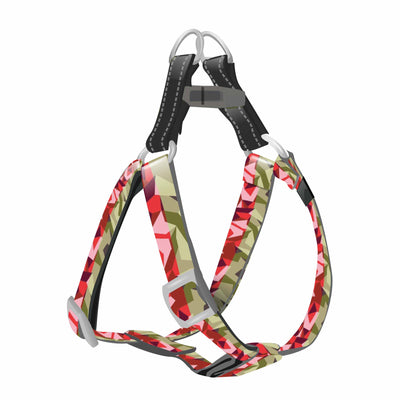 Step In Dog Harness Pet Puppy Reflective Eco Bionic Water Resistant Camo