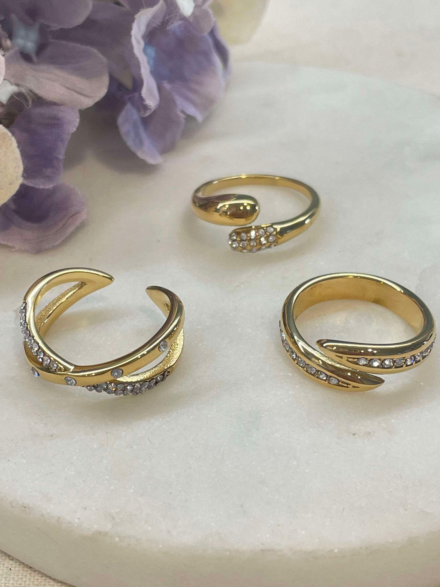 Stubbed end ring – Tarnish Proof Jewellery
