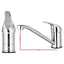 Cefito Basin Mixer Tap - Silver