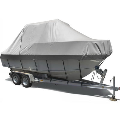 Seamanship 21-23ft Boat Cover Trailerable Jumbo 600D Marine Heavy Duty