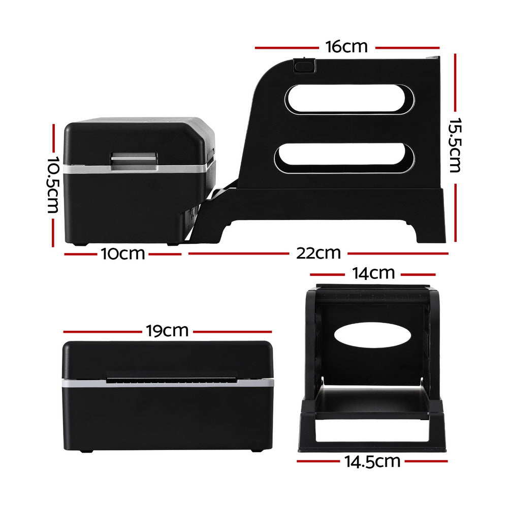 Thermal Label Printer Shipping Address Barcode USB Label Maker with Stand